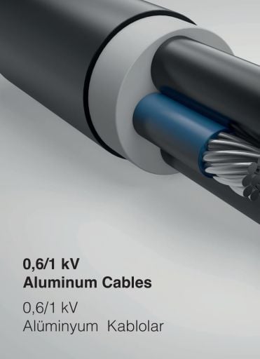 0,6/1 kV Alüminyum Kablolar